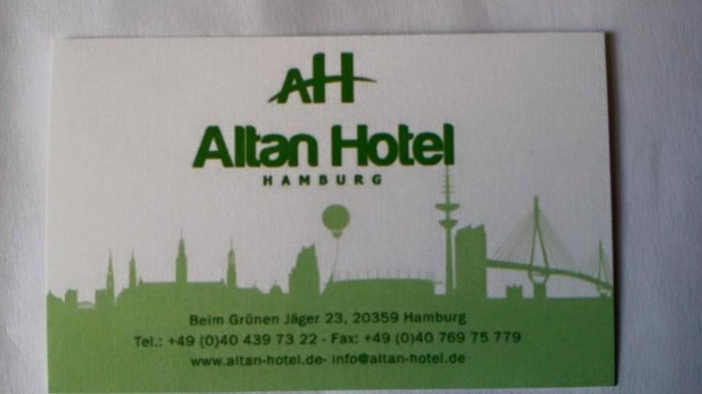 המבורג Altan Hotel מראה חיצוני תמונה